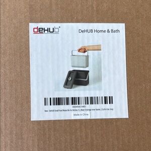 DeHUB Home & Bath Waste Bin
